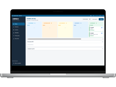 Sistema de gestión Limpimax — deciDATA